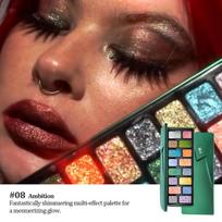 cheeryep Qianyan Eyeshadow Palette,Multi-Finish  Anti-Fallout Formula,Silky Application,Neutral Base Tones,Professional-Grade