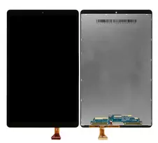 Ekranas Samsung T510/T515 Tab A 10.1 2019 su lietimui jautriu stikliuku juodas ORG
