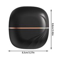 2026 New Mini Straightener Rechargeable Portable Hair Straightener Brush Anti-Scald Shell USB Charging Straighteners Good product 1 juoda