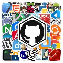 Fun Development Stickers Programming Java Docker Html Geek Hacker Diy Gift Waterproof Decal For Laptop Phone Luggage Decorative black
