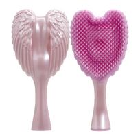 Professional Mini Angel Detangling Tangle Hairbrush Comb Anti-static Hair Brush Women Massage Combs For Salon Hairdressing Tools pink