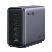 UGREEN Desktop Fast Charger 500W 5C1A 6 240W High Output per Vertical 5A Compatible Type-C Ports, Port, Space-Saving Design, PD3.1/PPS juoda