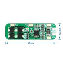 1PC For 18650 Li-ion Battery Cell Charging BMS 11.1V 12.6V With Balanced 3S 10A 12V Lithium Battery Charger Protection Board