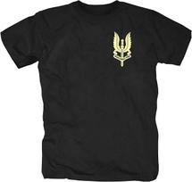 SAS Special Air Service Unisex TShirt Short Sleeve Casual  Cotton ONeck Harajuku Shirt M beige