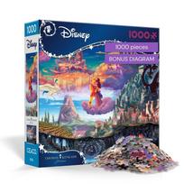 Ceaco Thomas Kinkade Disney Hercules 1000-Piece Jigsaw Puzzle Adult Premium Board Poster blue
