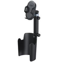 2‑in‑1 Multifunctional Car Cup Holder Phone Mount 360 Degree Rotatable Adjustable Universal Smartphone Stand Vehicle Accessory juoda