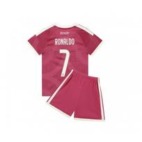 Vaikų futbolo marškinėlių komplektas - Messi C Ronaldo Haaland Mbappe Treniruočių ir rungtynių uniformos Size 16 brown