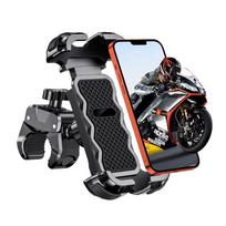 Universal Motorcycle Bike Phone Holder, 360° Rotatable Adjustable Handlebar Mount For Motorcycle, Mountain Bike, Road Cycling juoda