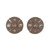 Car Interior Steering Wheel Multi-function Switch Control Button Reaplacment For Mercedes W251 W164 GL ML R CLS SLR W230 W171 Moke 1 set gray