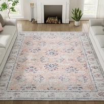 Vintažinis bohemiškas kilimas didelis plotas svetainė ir miegamasis grindų kilimėlis valgomasis ir spintos zona lengvai prižiūrimas kilimas namų dekoras 120x200cm 47x79inch