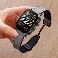 22mm Odinis+Silikoninis Dirželis Skirtas Realme Watch 5 Magnetinis Kilpos Juosta Skirta Realme Watch S SPro/S2/2 2Pro/3 3 Pro Apyrankės Priedai Realme Watch S2