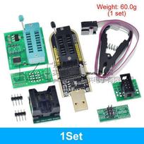 CH341B Programmer with SOP8/16 Clip for IC/BIOS Chip Programming