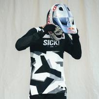 Mens Long Sleeve Cycling Jersey Mountain Bike Off-Road Quick Dry Sportswear XL
