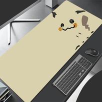 Odinis žaidimų pelės kilimėlis Didelis žaidėjo Didelė klaviatūra Pokemon Mimikyu Stalo pelės kilimėlis Vyriškas Anime Žaidimų nešiojamasis kompiuteris Kambarioko PC pelės kilimėlis 60x30 cm