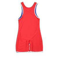 Kids Adult Wrestling Uniform Dual-Sided Nylon Spandex Gi Freestyle Training Competition XXS white