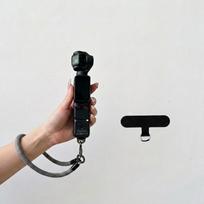 DJI Osmo Pocket 4 riešo dirželis: 3-ios kartos aukščiausios klasės fotoaparato dėklas ir trumpas dirželis black