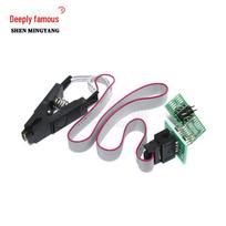 SOP8 Test Clip Set with CH341A Gold, 1.8V Adapter & SOP8 to DIP8 Socket