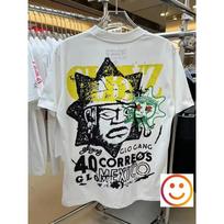 2024 Glo Gang Glo Gang Boyz Visame Pasaulyje Marškinėliai Vyrams Moterims Aukštos Kokybės Street Hip Hop Grafiti Gotikinis Stilius T marškinėliai XXL pilka spalva