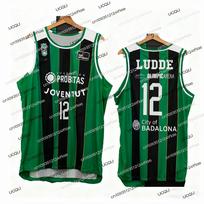 25/26 Joventut Badalona Krepšinio Žaidimo Džersis Liemenė 2026 Ispanija Krepšinio Džersis Vaikams Krepšinio Sportinė Greitai Džiūstanti Marškinėliai 4XL