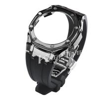 Skirta Casioak G-Shock GA-2100 GM-2100 GMA-S2100 GA2100 Modifikavimo rinkinys Skaidrus PC korpusas guminis dirželis Laikrodžio dirželio keitimo priedai GMA-S2100 gray