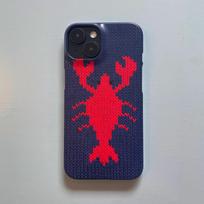 Clmj LOBSTER Phone Case for iPhone 17 16 15 14 13 12 11 Air Pro Max X XS XR XSMax 7 8 Plus Glossy Film Hard PC Cover Swag iPhone 11 red
