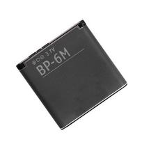 Baterijos tipas BP-6M, skirtas Nokia 3250 3250 6151 6234 6280 N73 N77 N93 – 1200 mAh juoda