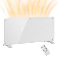 2000W Convection Heater with Adjustable Temperature, Remote Control and Timer, 87x21.5x44.5 cm, White balta