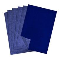 Graphite Carbon Paper Reusable One-side Drawing Transfer Tracing Painting Paper  Copy Paper blue-50 sheets
