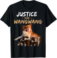 Teisingumo Wangwang marškinėliai 100 black
