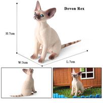 Oenux Katės Modelis Siamiška Devon Reksas Sfinksas Ragdoll Persų Veiksmų Figūrėlė Katytė Beuodegė Figūrėlė Mielas Dekoravimas Vaikų Žaislas Dovana