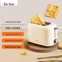 Bear Automatic 2-Slice Toaster CN plug (adapter included) beige