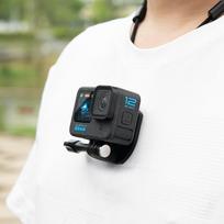 Magnetic Chest Mount For GoPro Hero 13 12 11 10 9 8 7 6 5 SJCAM AKASO Insta360 X4 X2 X3 DJI Osmo Action 4 3 2 Camera Accessories 2 kaip parodyta spalva