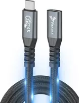 Reagle USB C prailgintuvas 3 m 3.2 kabelis 240 W 20Gbps 4K 144 Hz USB adapteris Thunderbolt