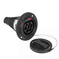 Akyga AK-SC-E26 eMobility Ladesteckdose 32 A 3phasig Type 2 No 3 0 m