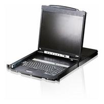Konsola KVM Aten ATEN CL6700MW-ATA-2XK06SG, 1920 x 1080 pixels, Full HD, Rack mounting, 1U, 19.4 W, Black | CL6700MW-ATA-2XK06SG | 4710469344817