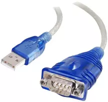 C2G kabelis / USB į DB9 kištuką ir nuoseklųjį adapteris