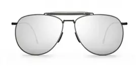 Akiniai nuo saulės THOM BROWNE TB015LTDBLKGR (vyrams ir moterims), dydis 62/15/144