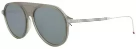 Akiniai nuo saulės THOM BROWNE TB809BGRYSLV5 (vyrams ir moterims), dydis 55/18/145