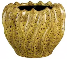 Lumarko Keramikos vazonas THOM D31 H24.5CM geltonas