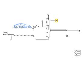 Bmw Inžekcijos Valvos Žvakės Laidai 5 E60 E61 6 E63 E64 Originalus 12517556871
