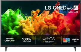 Televizorius LG 55QNED80B6B QNED 55'' 4K Ultra HD WebOS 26