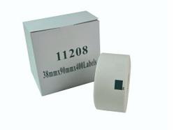 Su Brother suderinamos etiketės DK 11208 38 mm x 90 mm x 400 vnt.