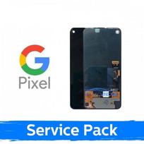 Screen for Google Pixel 4A / G025 / black with frame (Service Pack)