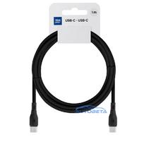 USB cable Blue Star (PJ73) "USB-C (Type-C) to USB-C (Type-C)" (60W) 1m black