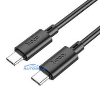 USB cable HOCO X88 "USB-C (Type-C) to USB-C (Type-C)" (60W) 1m black