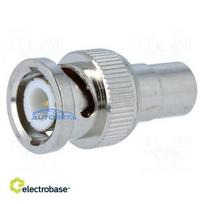 Adapter, BNC plug, RCA socket