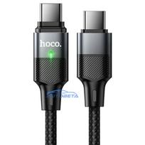 Magnetic Cable USB C to USB C Hoco QC3.0 PD 5A 240W 1,2 m U159 black
