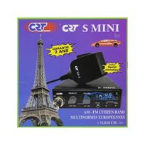Radio station CB CRT S Mini Dual Voltage, 12 / 24V, 4W, with ASQ, AM-FM