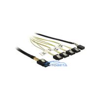 DeLOCK 0.5m, Mini SAS SFF-8087 / 4xSATA 7p