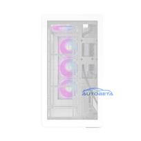 Case, MONTECH, micro ATX / Mini-ITX, White, Midi Tower, PC, KING 15 PRO, KING15PRO(W)
